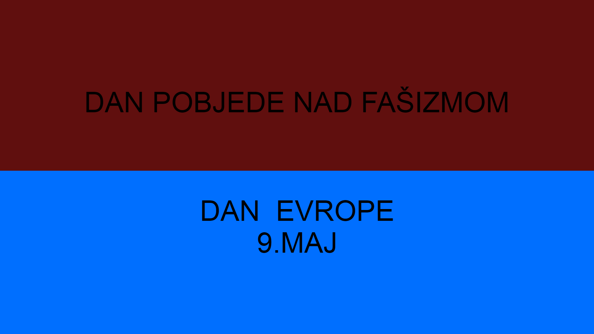 Read more about the article Dan Pobjede nad Fašizmom i Dan Evrope: Historijski Ples Sjećanja i Jedinstva