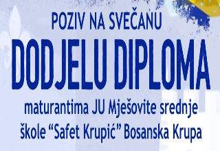 Read more about the article Svečena dodjela diploma