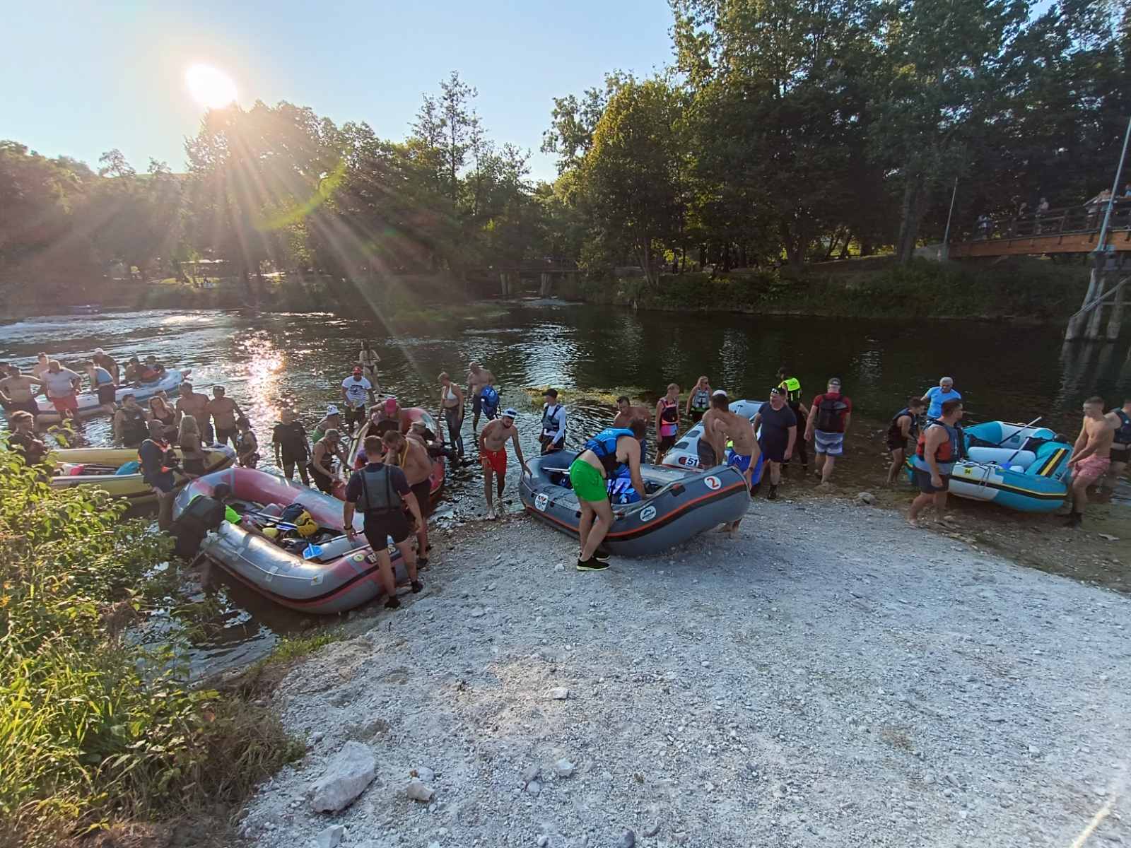 Read more about the article Završnica 50. internacionalne Una regate u Bosanskoj Krupi