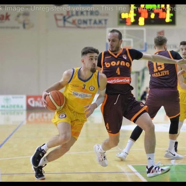 Eman Šertović ponovo briljira u A1 košarkaškoj ligi Bosne i Hercegovine.