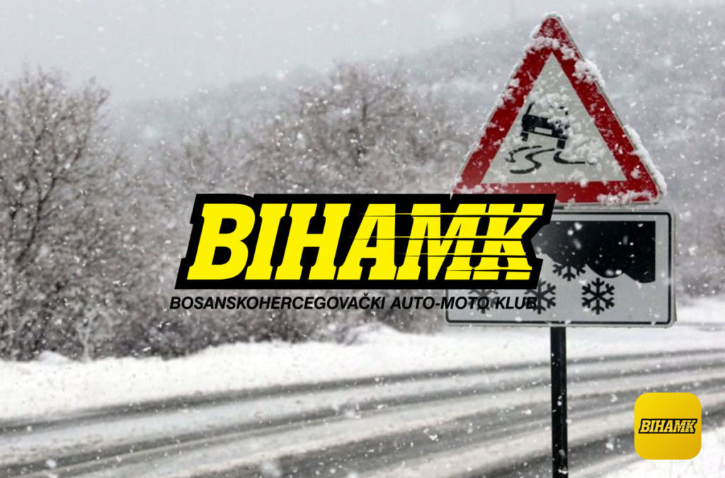 Na bosanskohercegovačkim cestama saobraća se po mokrom i klizavom kolovozu