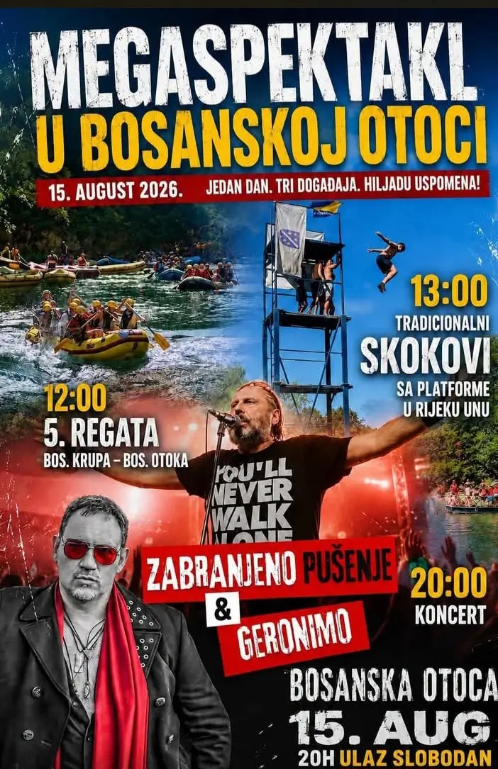 U subotu, 15. augusta, održava se 5. regata Bosanska Krupa – Bosanska Otoka U subotu, 15. augusta, održava se 5. regata Bosanska Krupa – Bosanska Otoka